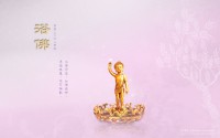 3051年佛诞浴佛节桌布