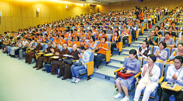 河南博物院劉玉珍副院長以「博物館志願者工作──以河南博物院為例」為題，發表演說