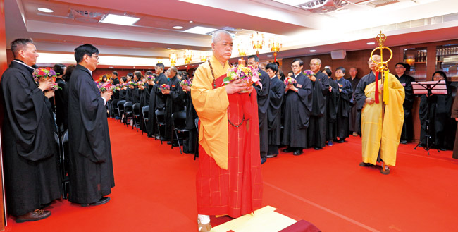 普觉精舍成立二十五周年庆祝法会