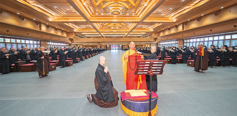 中台禪寺一百一十四年度春季大眾精進禪七